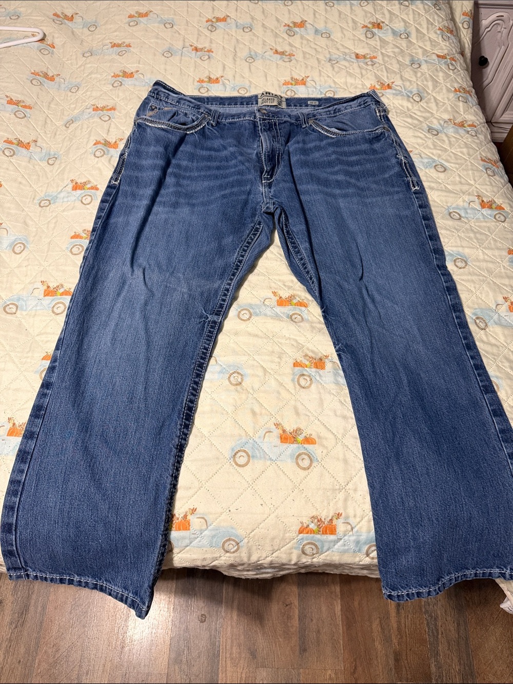 Ariat Men's Relaxed Fit Blue Denim Jeans